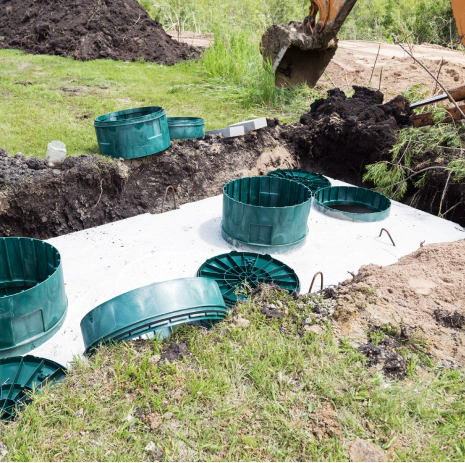commercial septic system installation