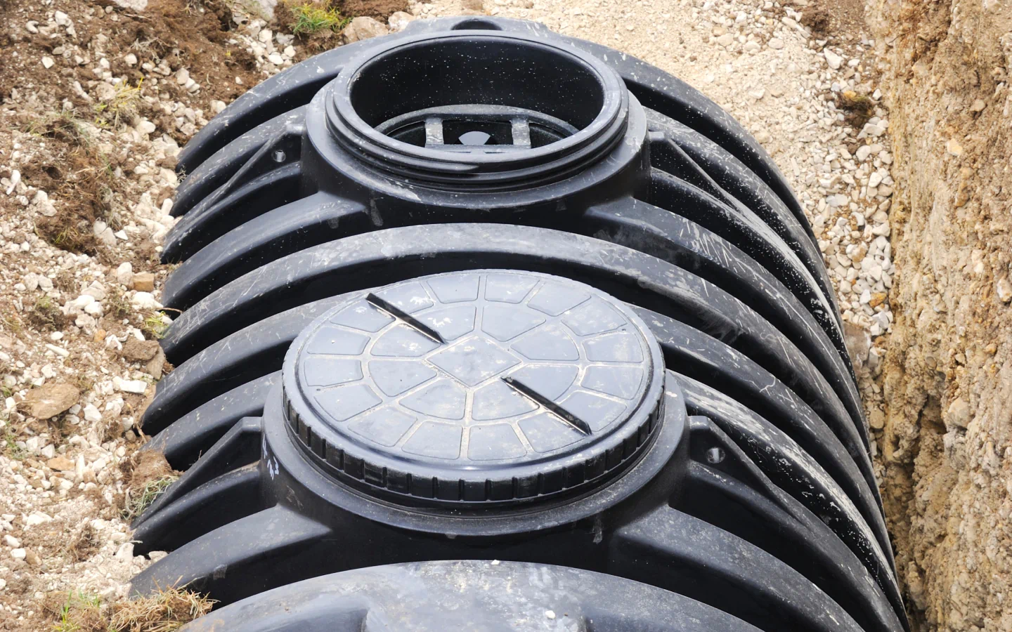 installation of a septic tank